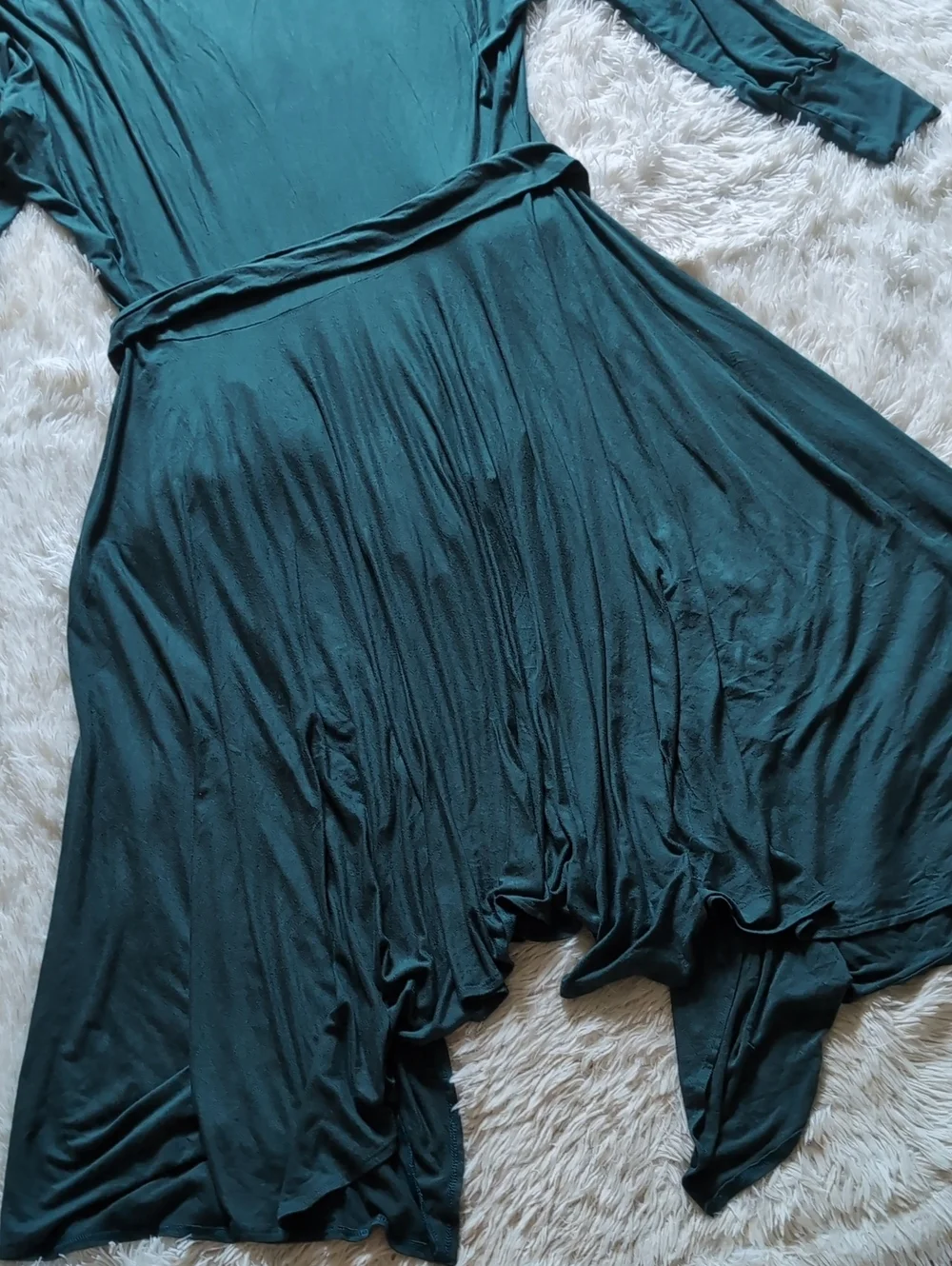 Blackmilk The Dance Teacher Moss Asymmetrical Flowy Midi Dress XL